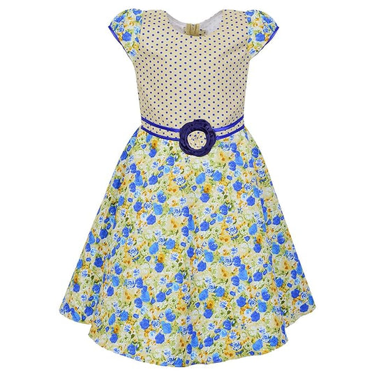Girls A-Line Frock Dress - Wish Karo