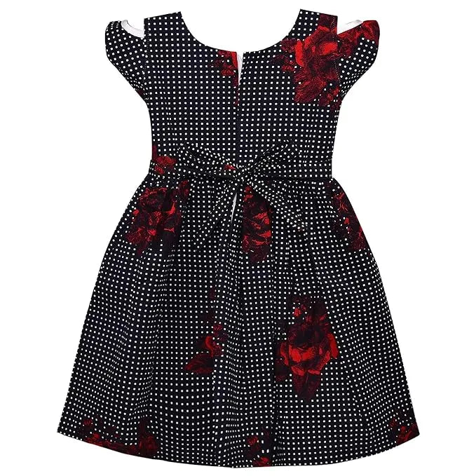 Girls Midi/Knee Length Party Dress ctn271