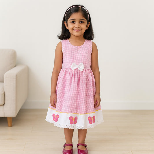 Baby Girls Cotton Frock Dress Ctn272P