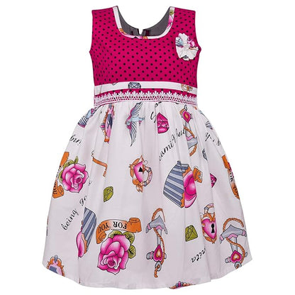 Girls' Knee Length Dress