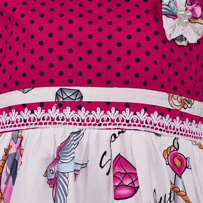 Girls' Knee Length Dress