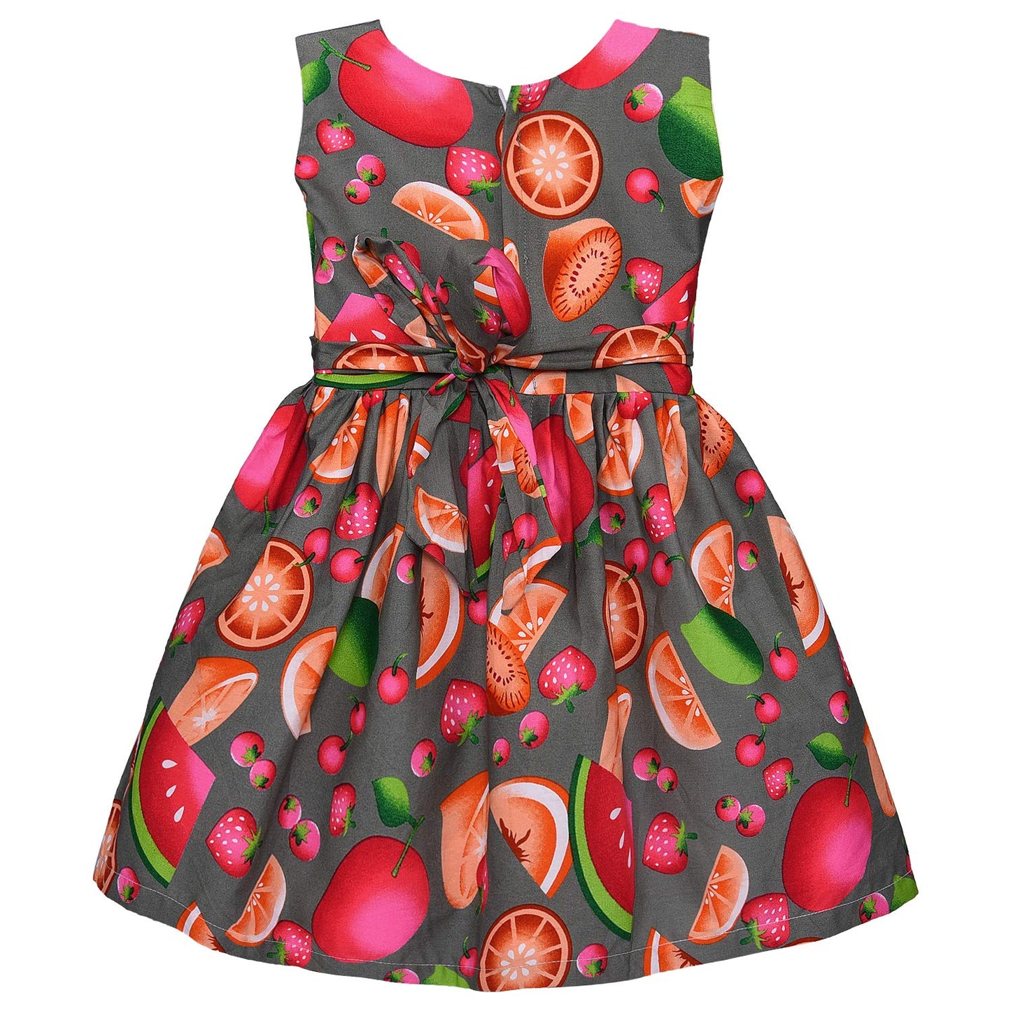 Girls Midi/Knee Length Casual Dress ctn302org