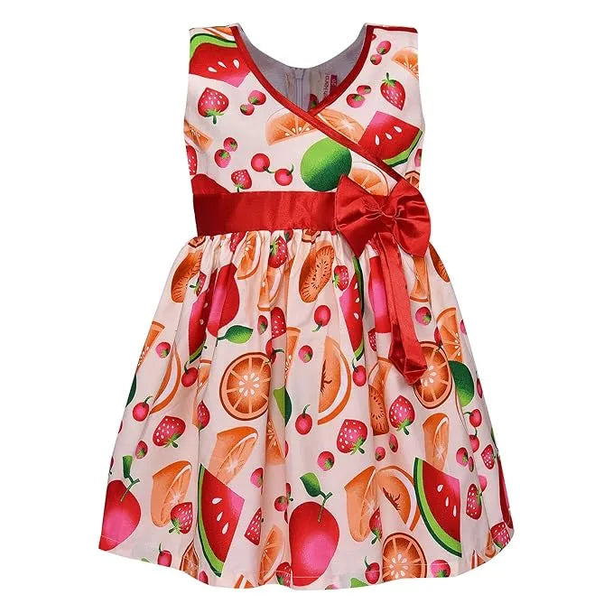 Girls Midi/Knee Length Casual Dress ctn302org