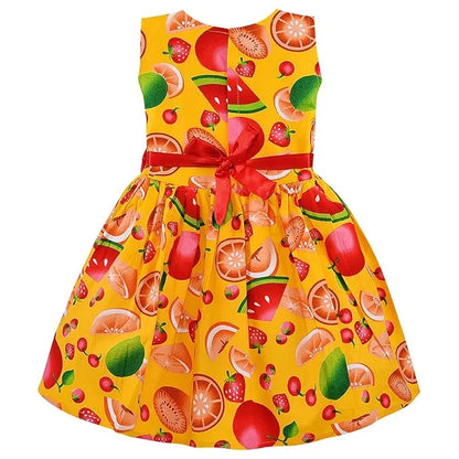 Girls Midi/Knee Length Casual Dress ctn302org