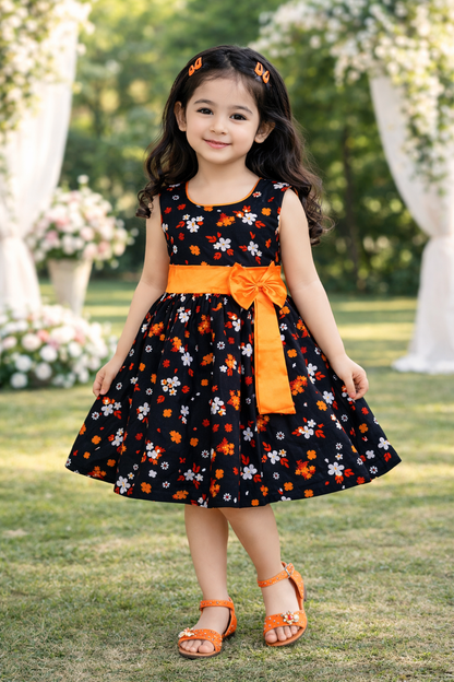 Baby Girls Midi/Knee Length Casual Dress  ctn323mlt