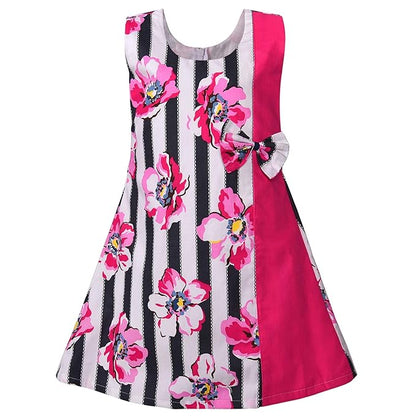 Girls Midi/Knee Length Casual Dress ctn341rd
