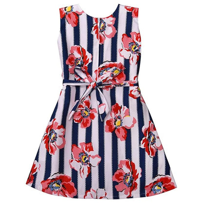 Girls Midi/Knee Length Casual Dress ctn341rd
