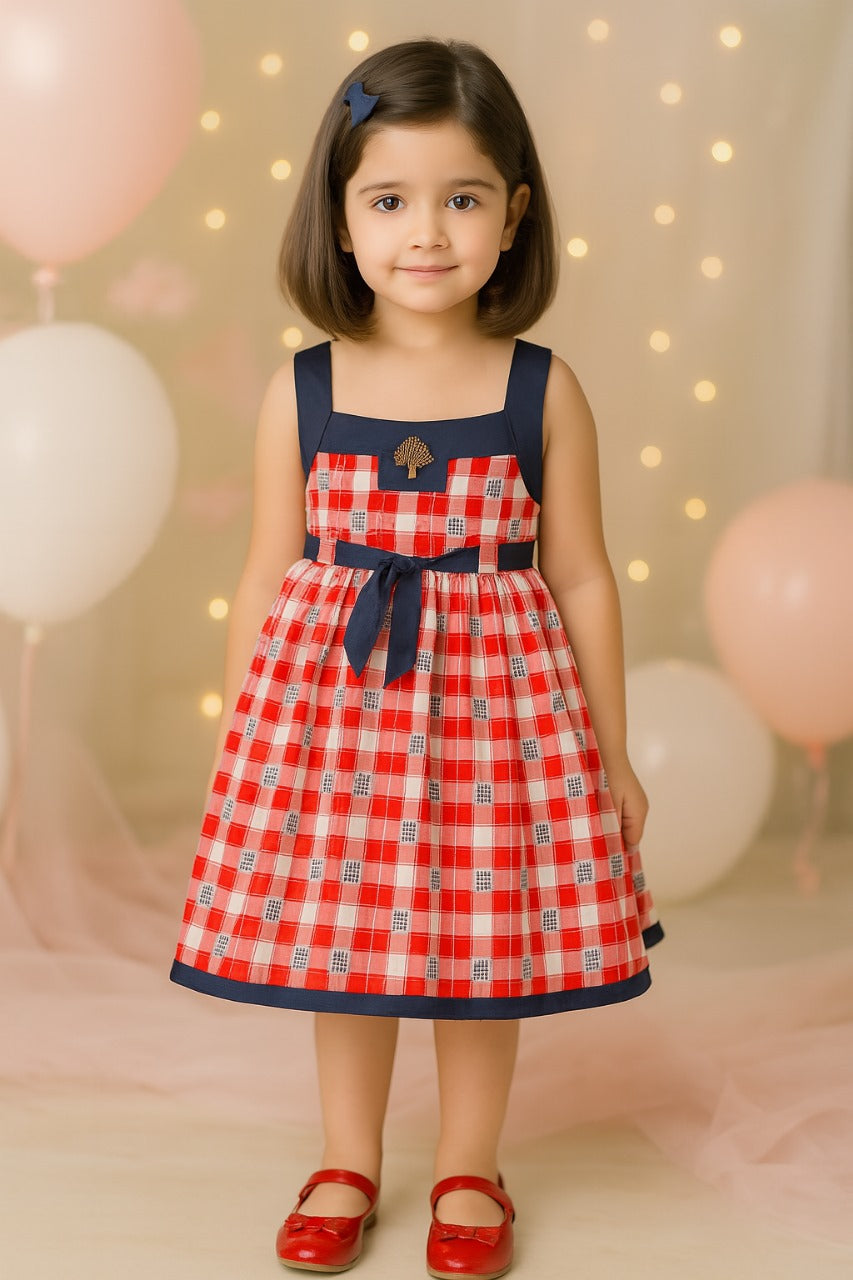 Baby Girls Casual Wear Frock Dress at Wholesale Price