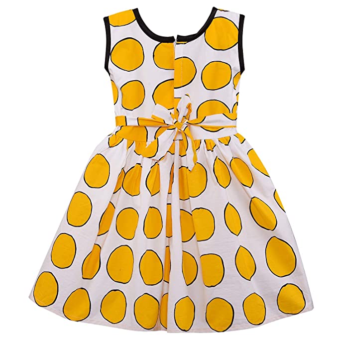 Baby Girls Casual Wear Frock Dress at Wholesale Price