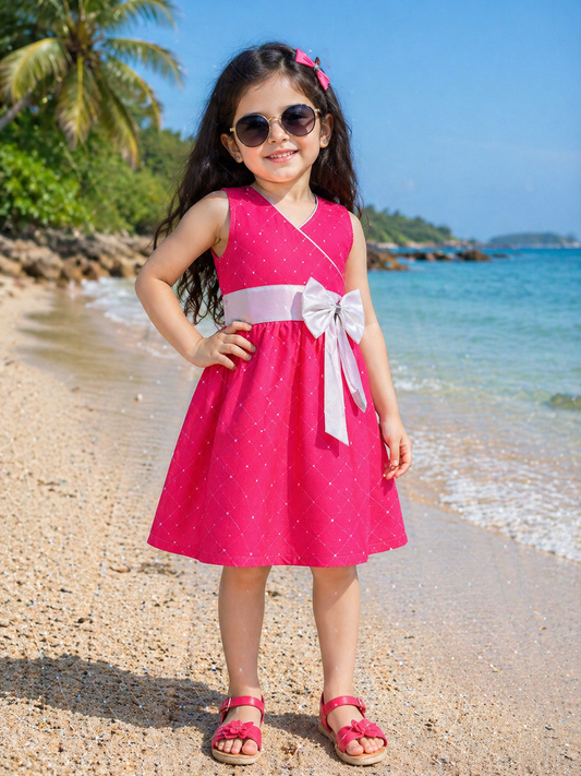 Girls Midi/Knee Length Casual Dress - Wish Karo