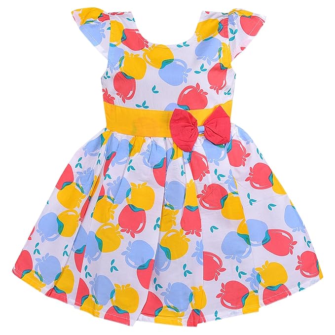 Girls Conversational Printed  Frocks Dress ctn561