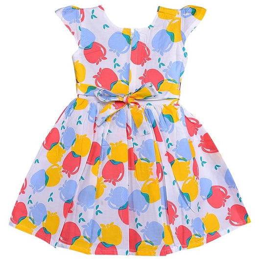 Girls Conversational Printed  Frocks Dress ctn561