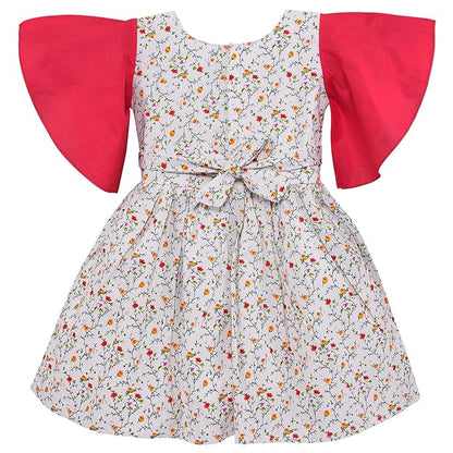 Girls Midi/Knee Length Casual Dress ctn562rd