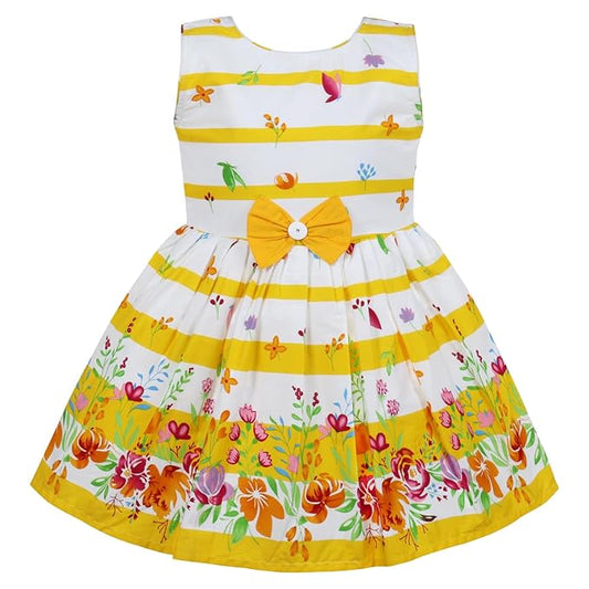 Baby Girls Midi/Knee Length Casual Dress ctn570bpnk