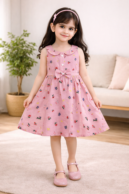 Girls Cotton Summer Frock Dress