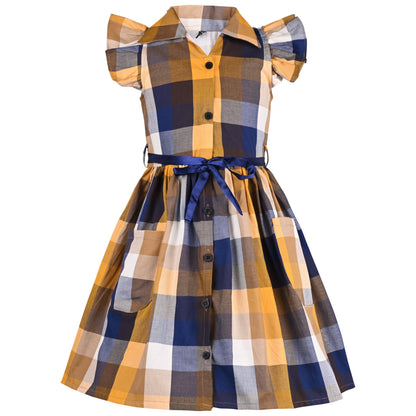 Baby Girls Casual Wear Frock Dress at Wholesale Price