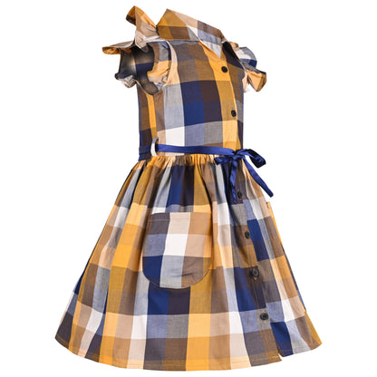 Baby Girls Casual Wear Frock Dress at Wholesale Price