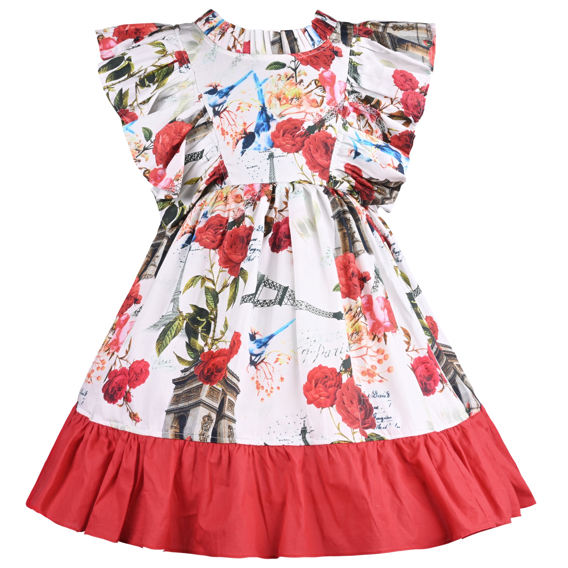 Baby Girls Casual Wear Frock Dress at Wholesale Price
