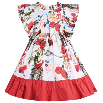 Baby Girls Casual Wear Frock Dress at Wholesale Price

