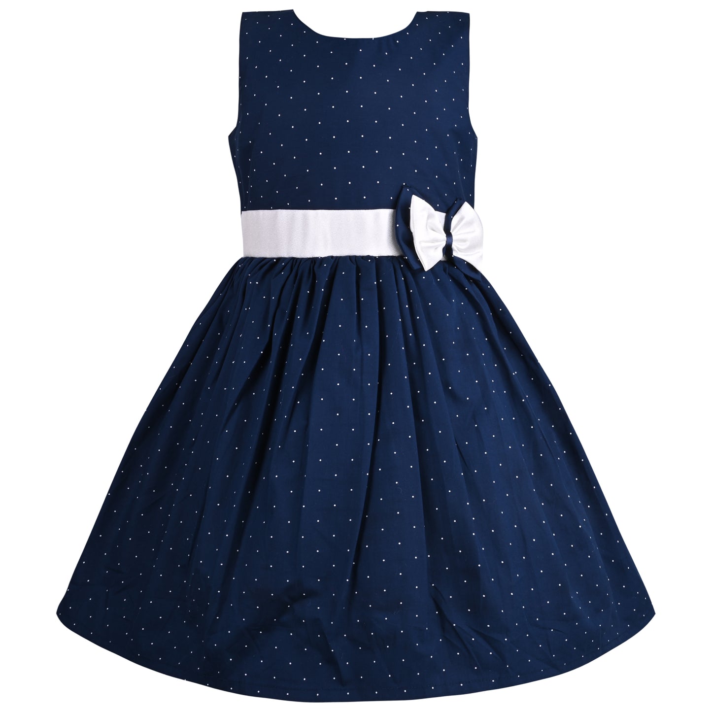 Girls Midi Knee Length Casual Dress ctn649nb