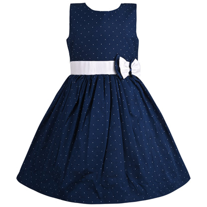 Girls Midi Knee Length Casual Dress ctn649nb