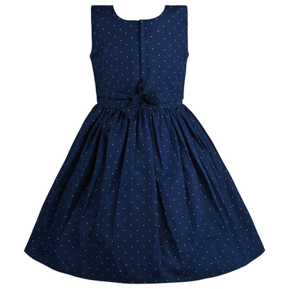 Girls Midi Knee Length Casual Dress ctn649nb