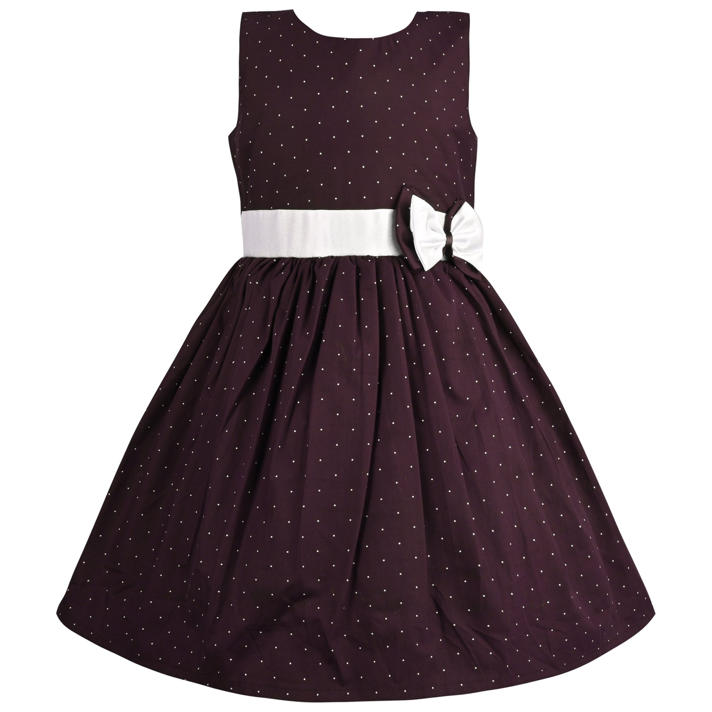 Girls Midi Knee Length Casual Dress ctn649nb
