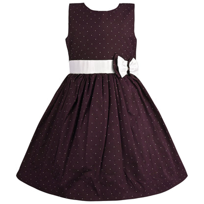 Girls Midi Knee Length Casual Dress ctn649nb