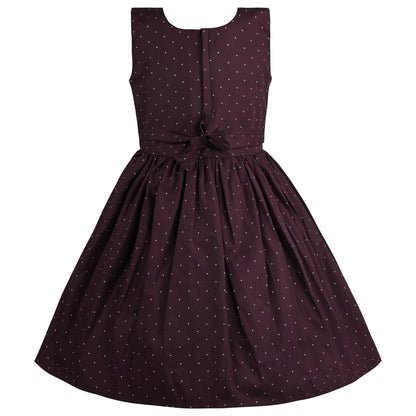 Girls Midi Knee Length Casual Dress ctn649nb