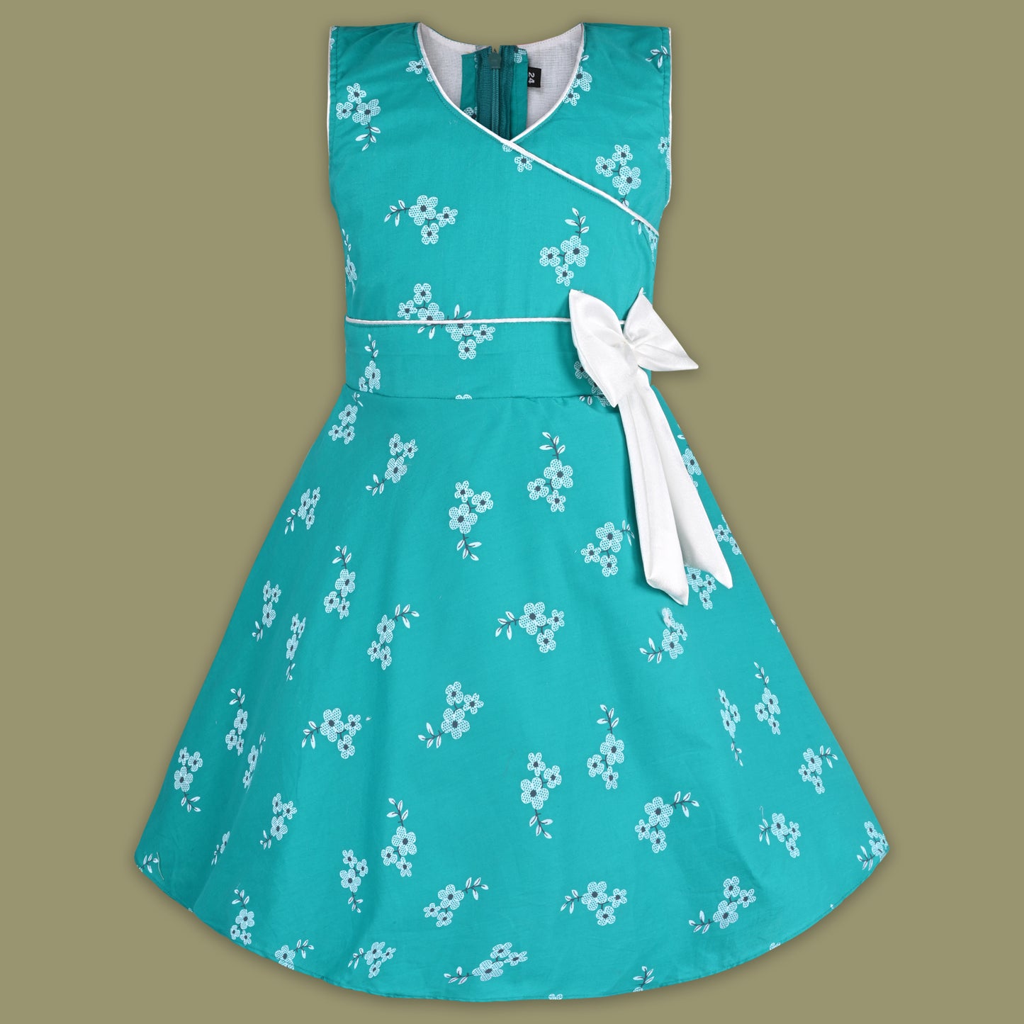 Baby Girls Casual Wear Frock Dress at Wholesale Price