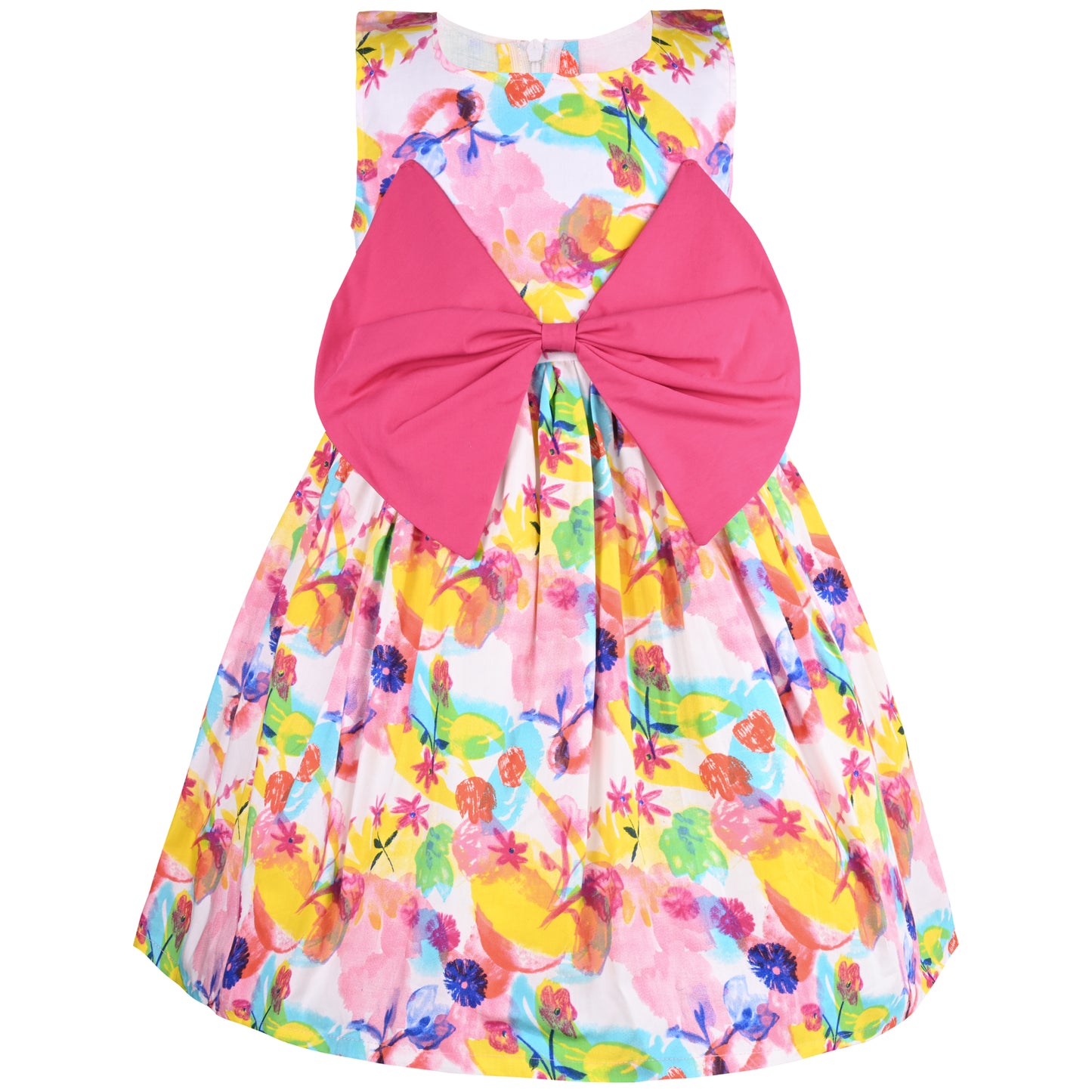 Baby Girls Casual Wear Frock Dress at Wholesale Price