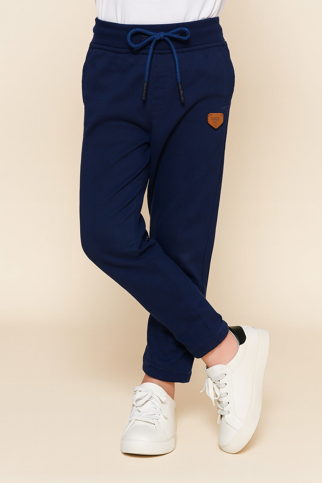 Boys Cotton Elastic Casual Trouser js122