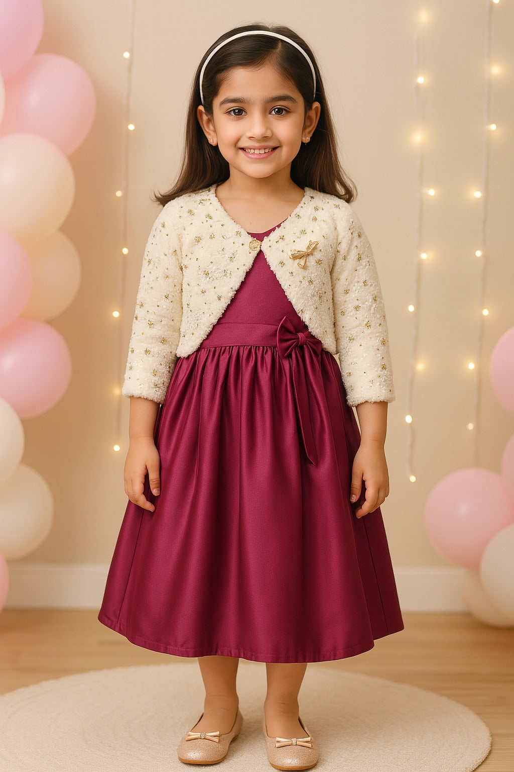 Baby Girls Party Frock Dress at Wholesale Price