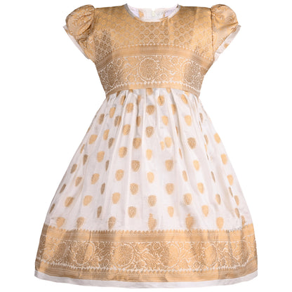Girls Ethnic Wear Onam Dress