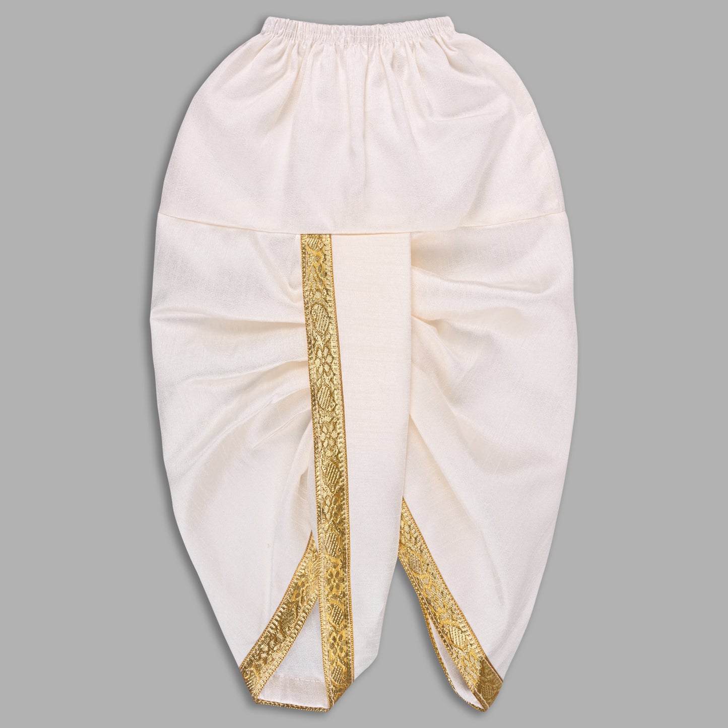 Boys Traditional Art Silk Kurta and Dhoti Set