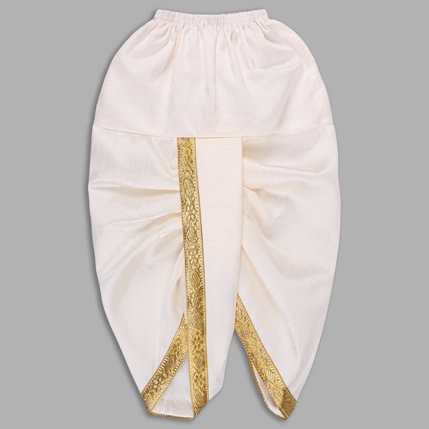 Boys Traditional Art Silk Kurta and Dhoti Set