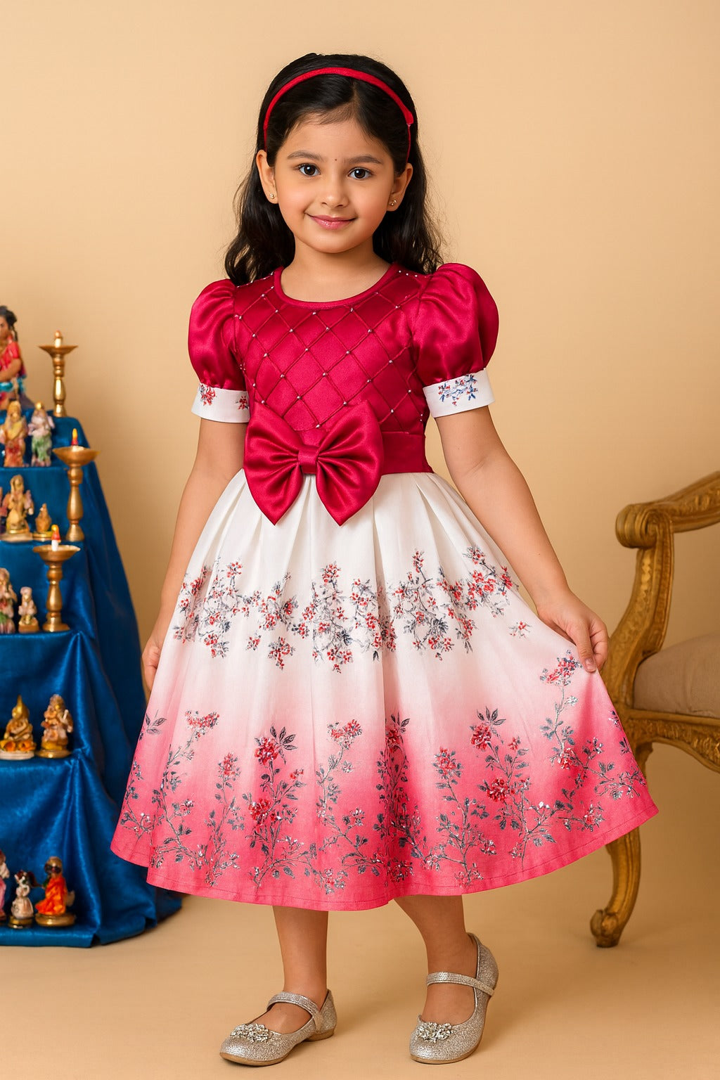 Baby Girls Party Frock Dress at Wholesale Price