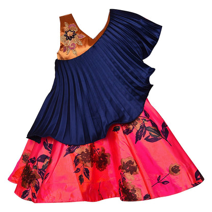 Baby Girls Frock Dress-fe1006nb -  Party Wear - frocks Party Wear - baby dress