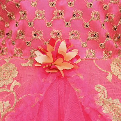 Baby Girl's Knee Length A-Line Dress