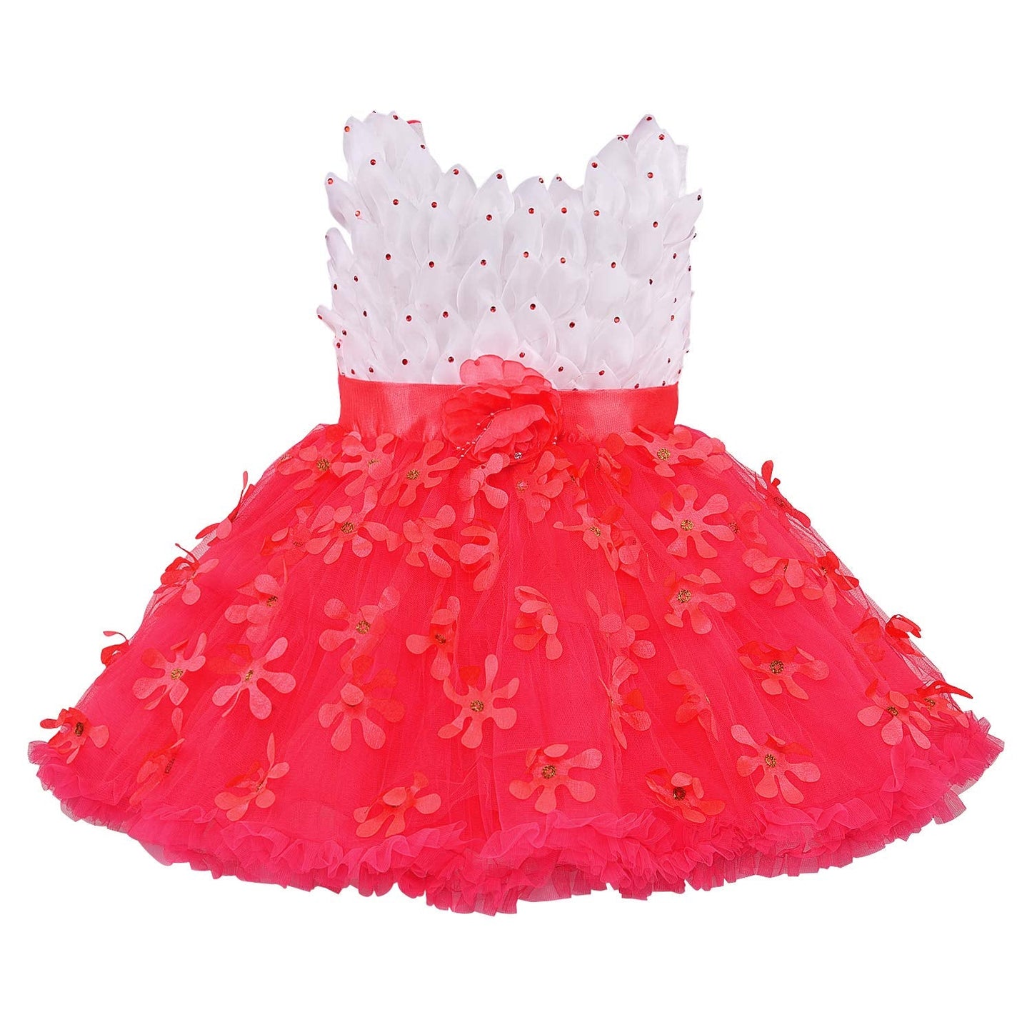 Kids Cotton Dress Frock (fe2635tnw)