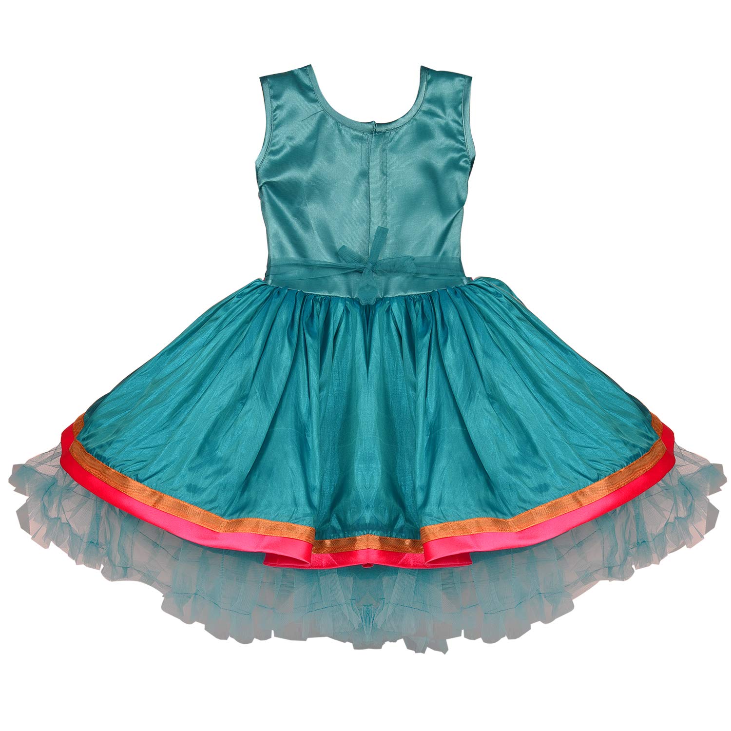 Baby Girls Party Wear Frock Birthday Dress For Girls fe2651grn -  Party Wear - frocks Party Wear - baby dress