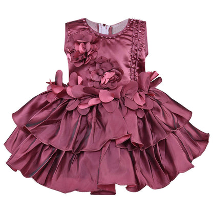 Baby Girls Frock Dress-(fe2786wn)