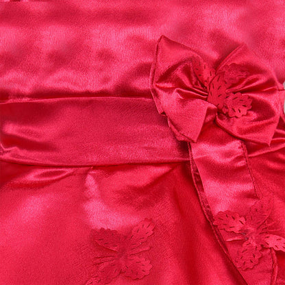 Girls Party Wear Frock Dress With Jacket