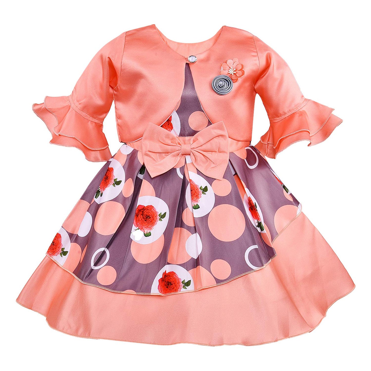 Baby Girls Dress Frock-(fe2803nw)