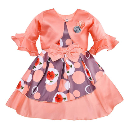 Baby Girls Dress Frock-(fe2803nw)