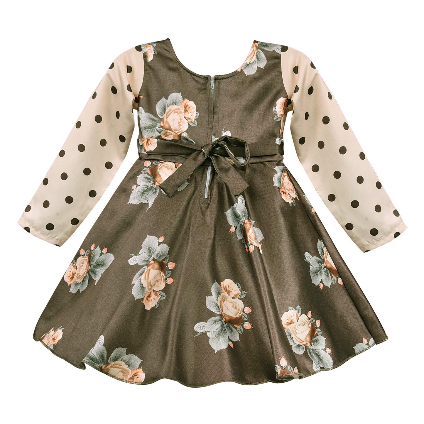 Baby Girls Frock Dress-(fe2811bwn)