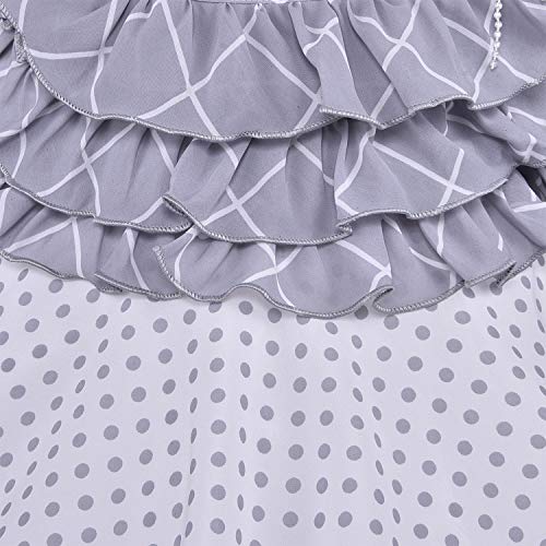 Baby Girls Dress Frock-fe2813gry -  Party Wear - frocks Party Wear - baby dress