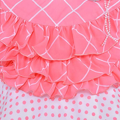 Baby Girls Dress Frock-fe2813pch -  Party Wear - frocks Party Wear - baby dress