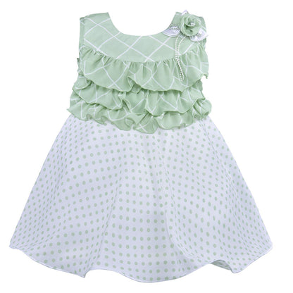 Baby Girls Dress Frock-fe2813sg -  Party Wear - frocks Party Wear - baby dress