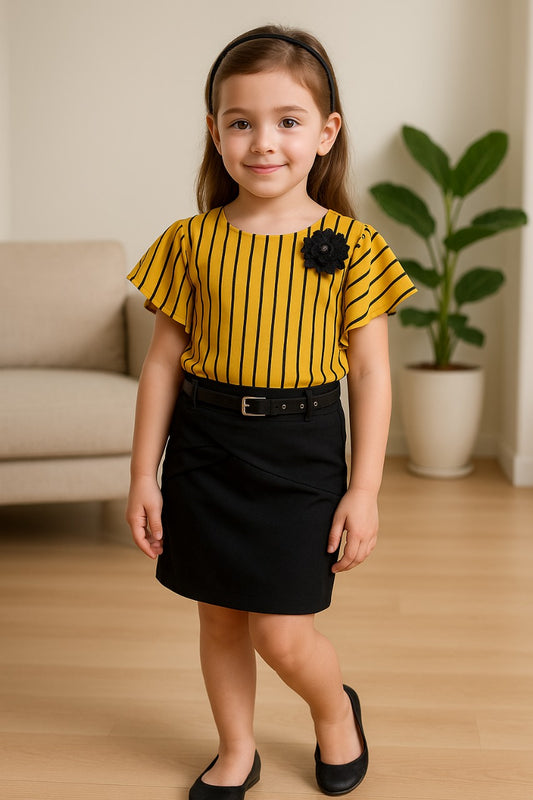 Baby Girls Partywear Frocks Dress For Girls (fe2916y)